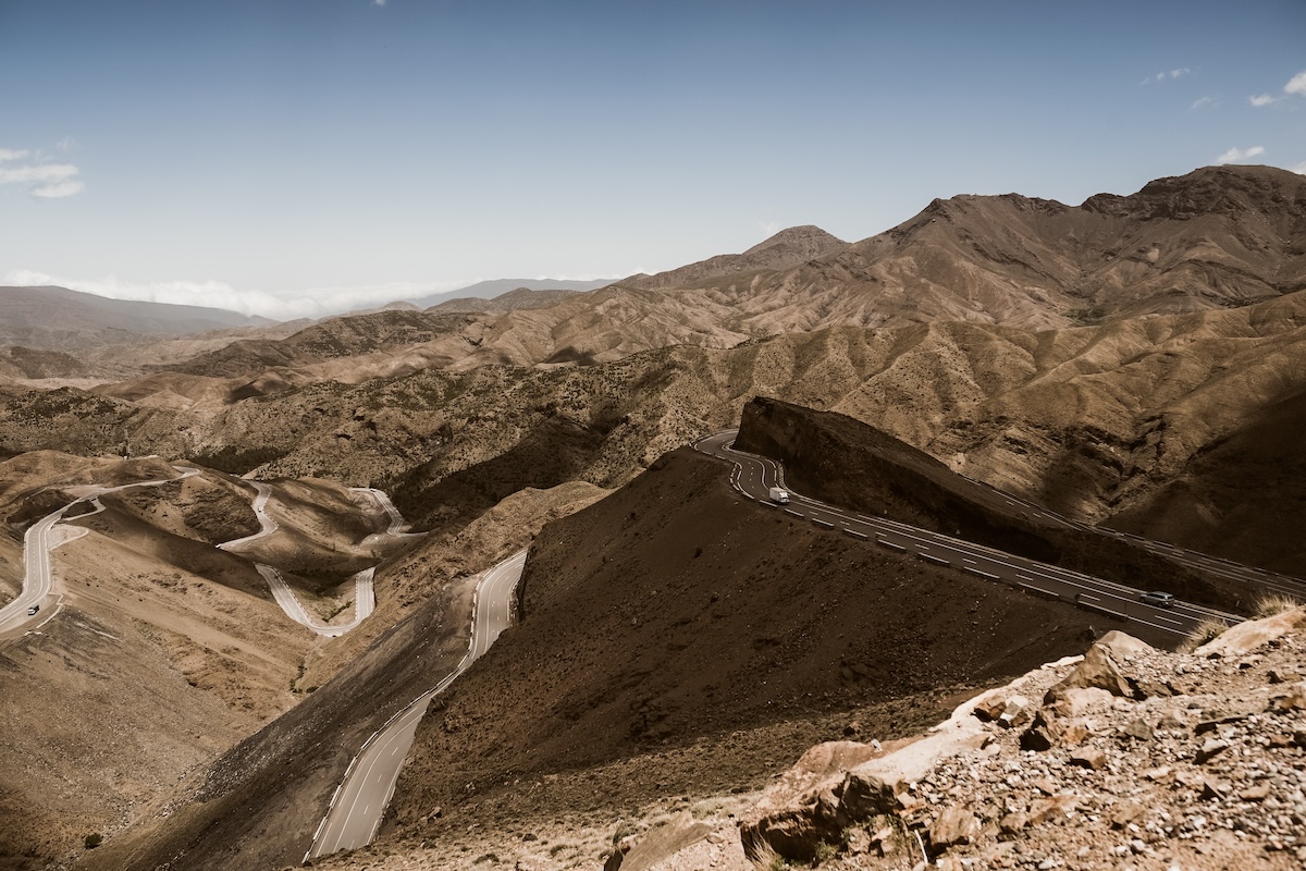 The stunning Atlas Mountains; a true landmark of Morocco