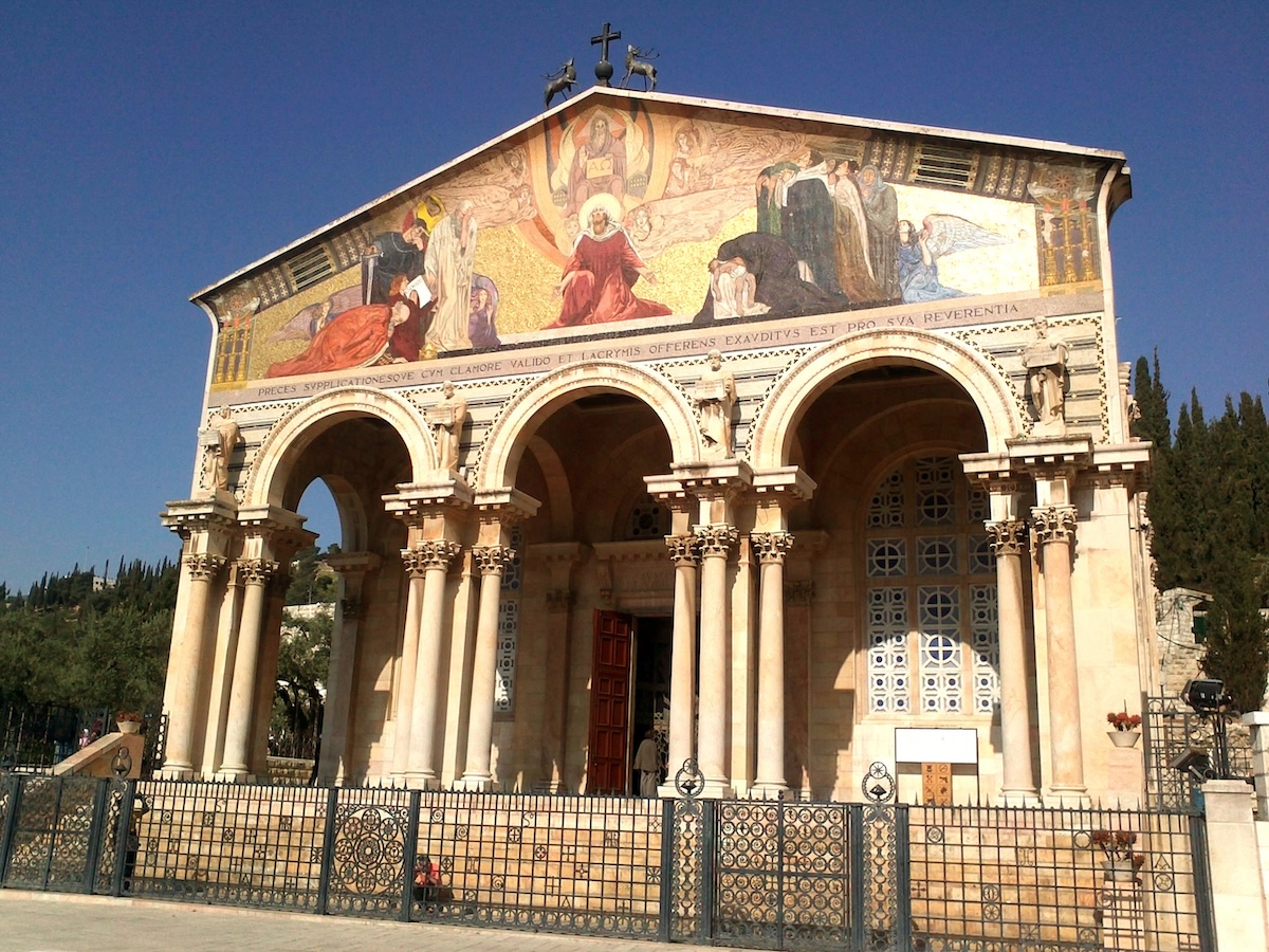 Church of All Nations, a holy site for Christians in Jerusalem