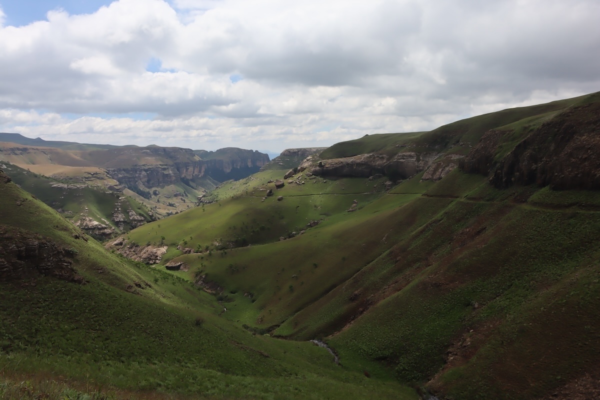 Drakensberg Mountains in South Africa