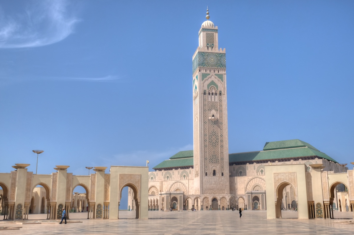 Hassan II Mosque in Morocco