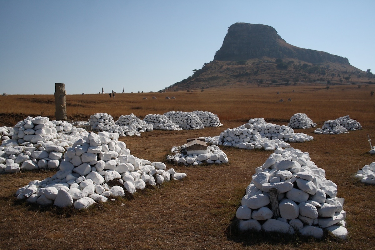 Isandlwana Battlefield in South Africa 