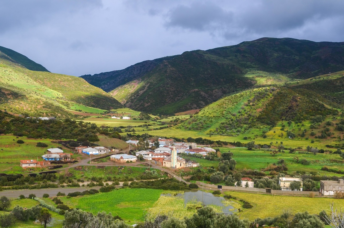 The Rif Mountains of Northern Morocco  are an unsung hero of famous landmarks in Morocco