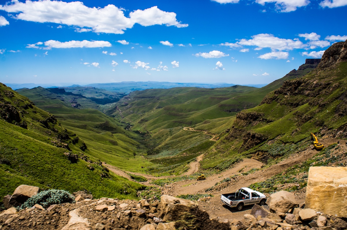 Sani Pass in Lesotho 
