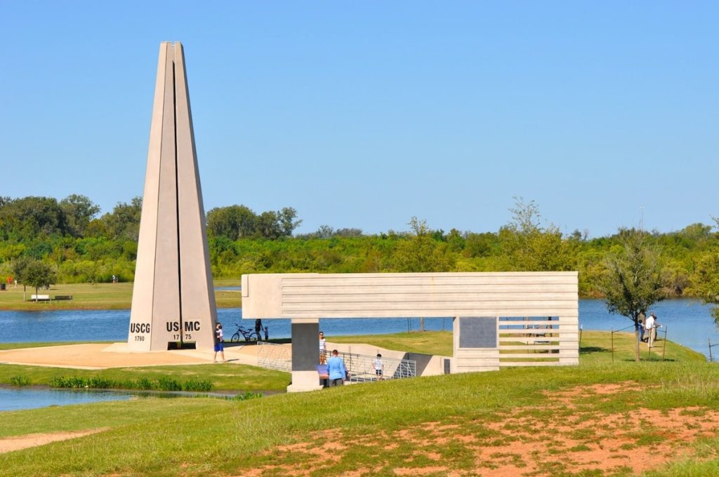 The Tower of Remembrance at Sugar Land Memorial Park