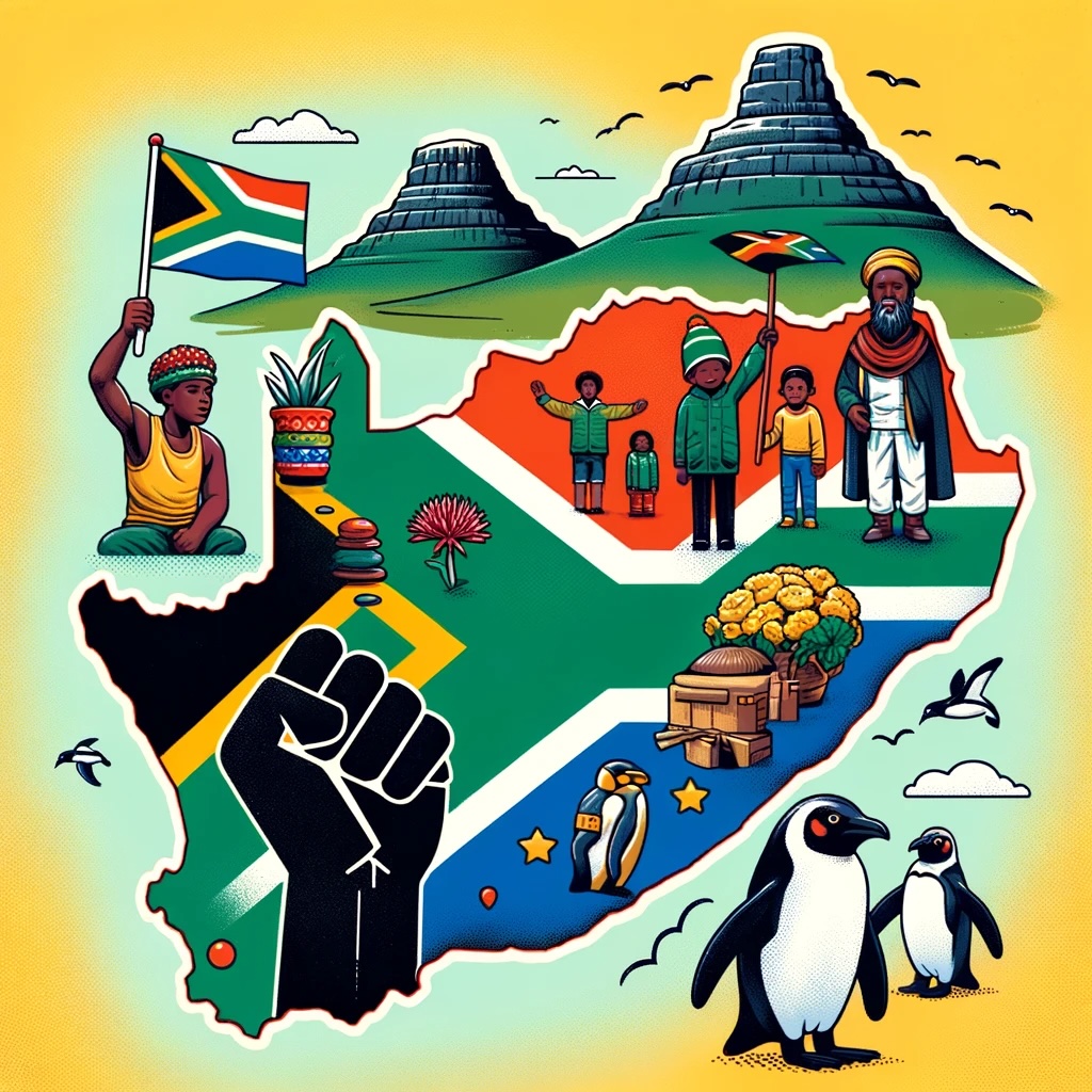 Famous landmarks in South Africa
